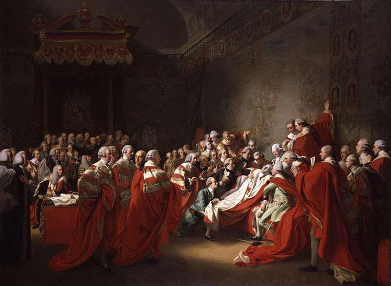 The Death of the Earl of Chatham 